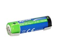 Batterie AA Mignon 1,2 V 2700 mAh NiMH avec cosse à souder U rechargeable + faible auto-décharge