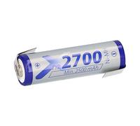 Batterie AA Mignon 1,2 V 2700 mAh NiMH avec cosses à souder Z rechargeable + faible auto-décharge