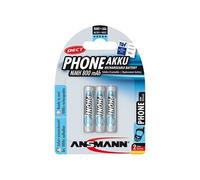 Ansmann Pile rechargeable LR3 (AAA) NiMH 1,2 V 800 mAh 5030142 – 3 pièces