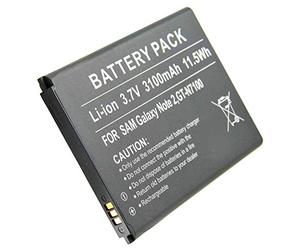 Batterie AccuCell pour Samsung Galaxy Note II, Galaxy Note 2, GT-N7100, EB595675LU