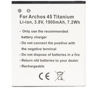 Batterie adaptée à l'Archos 45 Titanium Batterie AC45TI