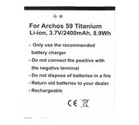Batterie adaptée à l'Archos 59 Titanium Batterie AC59TI