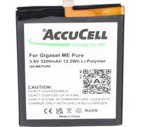 Batterie adaptée au Gigaset ME Pure Li-Polymer 3.8V 3200mAh 12.2Wh