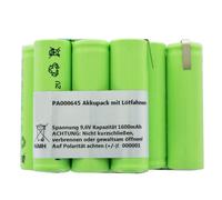 Batterie adaptée au microphone MCW-D 521 avec 9,6 Volt 1600mAh NiMH Pack de batteries 1600mAh