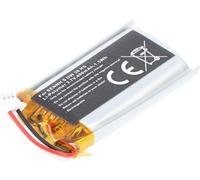 Batterie adaptée au Sennheiser SDW 30 HS, Li-Polymer, 3,7V, 400mAh, 1,5Wh, built-in, sans outils