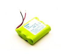 Batterie adaptée au téléphone sans fil Universal, Panasonic, Philips, Sanyo, NiMH, 3,6V, 600mAh
