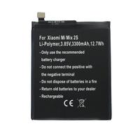 Batterie adaptée au Xiaomi Mi Mix 2S Batterie Li-Polymer BM3B 3,85Volt 3300mAh, 12,7Wh, built-in, sans outils
