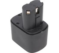 Batterie adaptée pour KLAUKE RAM3 9,6V, 3.0AH NI-MH-AKKU