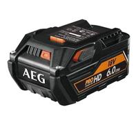 Batterie AEG - L1860R HD - 18V Lithium-ion 6,0Ah HD - Orange - Secteur