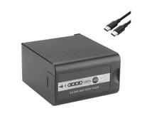 Batterie AG-VBR89G PD30W Charge Rapide, Compatible for Panasonic, for AG-VBR59 AG-VBR118G AG-BRD50 AG UX180 UX90 3DA1 HPX171 HPX250 PX270 HC-X1000(1 Battery)