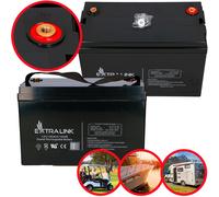 Batterie AGM 12V 100Ah sans entretien batterie non tissée au plomb batterie...