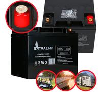 Extralink AKUMULATOR Battery ACCUMULATOR 12V 40AH - Batterie - 40.000 mAh Sealed Lead Acid (VRLA) 13,5 V 12 Ah
