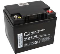 Batterie AGM 12V 50Ah GOLFCADDY MOOVER BATEAU SCOOTER ÉLECTROMOBIL ROLLS-ROULANT