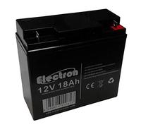 Batterie AGM Al Plombo rechargeable 12 V 18 Ah VRLA pour alarmes anti-vol, systèmes de sécurité, batteries de rechange pour UPS USV, Solar, Solarpanel