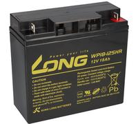 Batterie AGM GEL Plomb 12V 18Ah 17Ah LONG WP18-12 SHR VdS Pour Tondeuse À Gazon