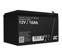 Green Cell® Batterie AGM 12V 10Ah accumulateur pour UPS Système Batterie de secours Batterie de résérve G