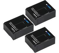Batterie AHDBT-301 Compatible avec la caméra GoPro Hero 3 3+ avec Double Chargeur LCD(3 pcs Battery)