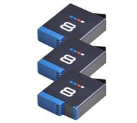 Batterie AHDBT-801 1680 mAh Compatible avec la caméra GoPro Hero 8 Black(3 Battery)