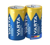 Batterie Alcaline Varta 4914/2B Type C (Baby/AM2/MN1400/1-2Torcia) 1.5V Cylindrique 2 pièces (Ø26.2mm x 50mm, 65.8g/unité)
