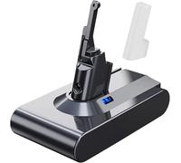 Batterie améliorée V8 8,0 Ah/8000 mAh SV10 215681 de rechange compatible avec Dyson V8 /Absolute/Motorhead/Fluffy/SV10 pour aspirateur à main Dyson Li-Ion 967834 05