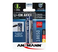 Ansmann Batterie 18650-2,6 USB-C Li‑Ion 3,7 V 2600 mAh 1 pièce