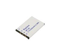 Avizar Batterie Appareil Photo Casio NP-20 Li-ion 3.7V 630mAh 2.3Wh Blanc
