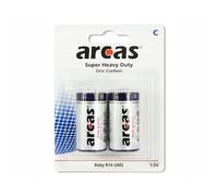 Batterie ARCAS Super Heavy Duty Baby C LR14 (2 pièces)