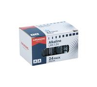 Grundig Piles AA - Piles Alcalines 1,2V 2100mAh - 24x Piles AA pour Télécommande