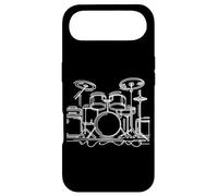 Batterie Art Linéaire Instrument de Musique Dessin Coque pour iPhone Air