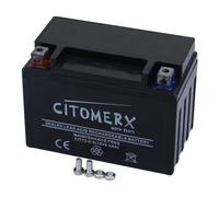 Batterie au gel CIT YTX9, 12 V 8 Ah, liens Pluspol, DIN 50812