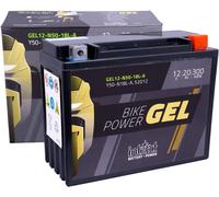 Stefan Keckeisen Akkumulatoren e. K. Batterie moto POWER Bike GEL Y50-N18L-A 12 V 20 Ah 300 A