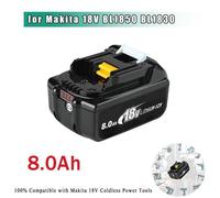 Batterie au lithium 18V 8,0 Ah pour Makita BL1815 BL1830 BL1840 LXT400 BL1850 BHR241Z, pour outils électriques