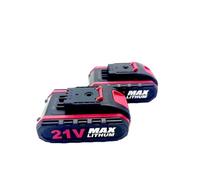 Batterie au lithium 21 V 3000 mAh, | Remplacement de batterie d'outil électrique de tournevis sans fil, perceuse et autres chargeurs 21V2A(21V battery 2)