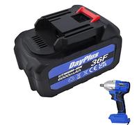 Batterie au lithium 21 V 6,0 Ah pour clé à percussion sans fil - Batterie Li-ion rechargeable avec haute capacité de 6000 mAh - Compatible avec visseuse à percussion sans balais 1/2 - Paquet unique