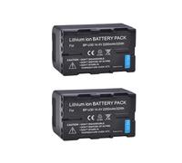 Batterie Au Lithium 2200 MAh avec Indicateurs De Charge, Compatible avec Les Appareils Sony Suivants : BP U30, U60, U90, EX, PMW 100, 150, 160, 200, PMW EX1 Et EX3.(2 Battery)