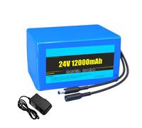 Batterie au lithium 24 V (6S) rechargeable pour alimentation de secours | Batterie au lithium rechargeable (12 000 mAh, 3 000 mAh, 6 000 mAh, 9 000 mAh) pour systèmes audio de surveillance