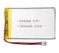 Batterie au lithium 3,7 V 1500 mAh modèle 504060 avec circuit de protection Rechargeable, compatible avec écouteurs Bluetooth et casque TWS, haute durabilité G