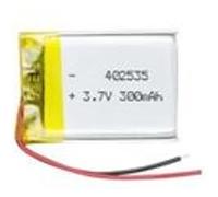 Batterie au lithium 3,7 V 300 mAh modèle 402535 avec circuit de protection Rechargeable, compatible avec écouteurs Bluetooth et casque TWS, haute durabilité G