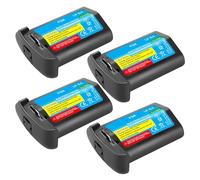 Batterie Au Lithium: 3300mAh LP-E4, LP-E4N, Batterie D'appareil Photo Ou Chargeur Rapide LCD, Compatible avec Canon, for EOS 1D Mark III, EOS-1D Mark IV, EOS 1Ds Mark III(4 Pcs Battery)