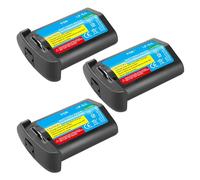 Batterie Au Lithium: 3300mAh LP-E4, LP-E4N, Batterie D'appareil Photo Ou Chargeur Rapide LCD, Compatible avec Canon, for EOS 1D Mark III, EOS-1D Mark IV, EOS 1Ds Mark III(3 Pcs Battery)
