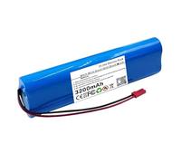 Batterie Au Lithium 4S1P 14.4V/14.8V 3500mAh, Compatible Avec Ilife, Compatible Avec Zaco, Batterie De Robot Aspirateur V3(3200mAh-JST)