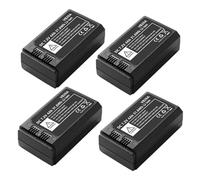 Batterie Au Lithium 7,2 V/4000 MAh VB26A, Compatible avec Les Flashs Godox V1S, V1C, V1N, V1F, V1O, VB26A Et V860III (tête Ronde).(4pcs)