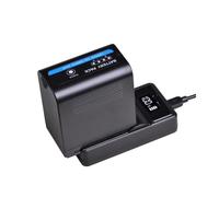Batterie Au Lithium 7800 MAh OU Chargeur USB, Compatible avec JVC, Notamment Les Modèles SSL-JVC70, GY-HMQ10, GY-HM200, GY-LS300, GY-HM600 Et GY-HM650.(1 Battery Set)