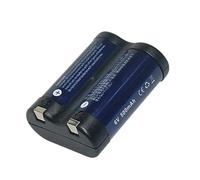 Batterie Au Lithium : Batterie Au Lithium Rechargeable + Chargeur, Compatible avec Canon, for Batterie D'appareil Photo R2cr5 2CR5 EOS 1 EOS 3 6 V(1 Black Battery)