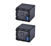 Batterie Au Lithium : Batterie D'appareil Photo VBN260 + Chargeur Rapide Double LED, Compatible avec Panasonic, for VW-VBN26, HC-X800, HC-X900, VW-VBN390, HDC-SD800, HDC-SD900(2 Battery)