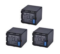 Batterie Au Lithium : Batterie D'appareil Photo VBN260 + Chargeur Rapide Double LED, Compatible avec Panasonic, for VW-VBN26, HC-X800, HC-X900, VW-VBN390, HDC-SD800, HDC-SD900(3 Battery)