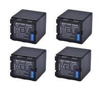 Batterie Au Lithium : Batterie D'appareil Photo VBN260 + Chargeur Rapide Double LED, Compatible avec Panasonic, for VW-VBN26, HC-X800, HC-X900, VW-VBN390, HDC-SD800, HDC-SD900(4 Battery)