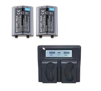 Batterie Au Lithium : Batterie EN-EL18 + Chargeur Rapide, Compatible avec Nikon, for en EL18a, en EL18, D850, D800, D800E, D4, D4S, D5, D6 MB-D12 D500 D800 D850(1Charger 2battery)