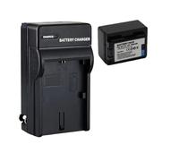 Batterie Au Lithium, Compatible avec Canon (BP-718, 727, 709, CG-700) Et Vixia (HF M50, M52, R32, R40, R42, R50, R52).(1charger 1battery)