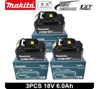 Batterie au lithium de remplacement 100% authentique Makita 6Ah pour batterie Makita 18V BL1860B BL1840 BL1830B BL1850B BL1850 BL1860 BL1815 Makita 6A